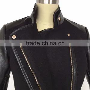 Winter Clothing Black Faux Fur Women Long Coat thumbnail-1