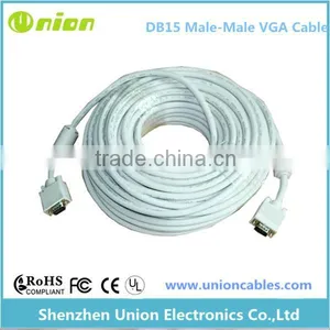 6FT Blue SVGA 15 PIN Male To Male SUPER VGA Monitor Cable thumbnail-1