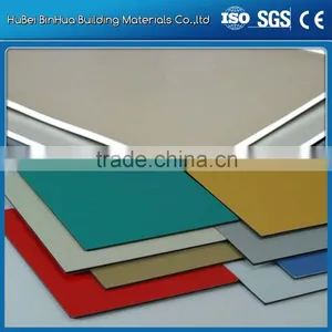 Alubin HUa PE Coating Unbroken Core Aluminum Composite Panel for Interior Wall Cladding thumbnail-1