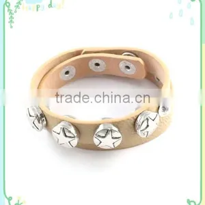 2015 PU DIY Button Bracelet .Star Button thumbnail-3