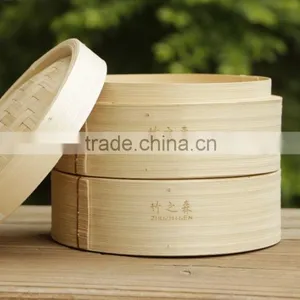 China Natural Bamboo Steamer Steamer Dumplings thumbnail-3