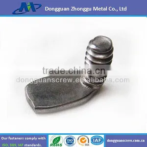 m4 Stainless Steel Slot Drive Knurled Thumb Screw, Straight Knurling Captive Screws thumbnail-6