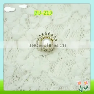 2015 Fashion Newest Rhinestone Buttons for Garment thumbnail-1