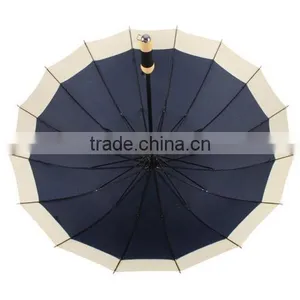 23 Inch 16 Ribs Automatic Cheap Promotional Umbrella thumbnail-6
