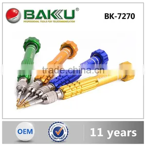 BAKU High Qualtiy Precision 2 In 1 Screwdriver Set With Tweezer Repairing Screwdrive Set BK-7270 thumbnail-3