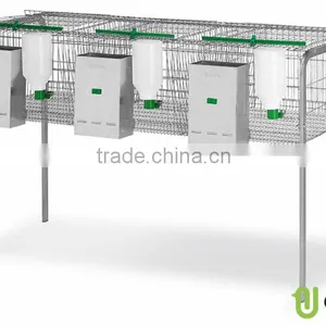 Rabbit Cage 3 Compartments. Model Segura thumbnail-1