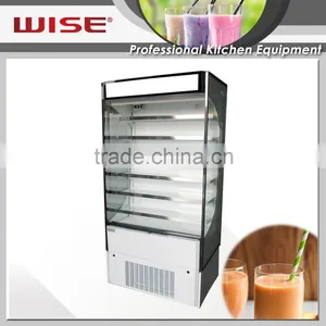 2016 New Product Vertical Open Showcase Chiller For Food Display thumbnail-3