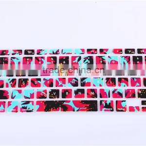 Colorful Silicone for Macbook Air Rubber Keyboard Case thumbnail-1
