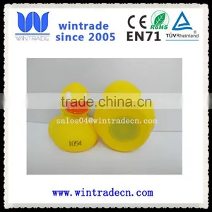 PVC Plastic Type High Quality Floating Race Yellow Duck thumbnail-1