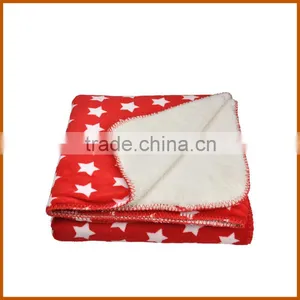 Fashion China New 2Ply Berber Fleece Pillow Blanket thumbnail-1