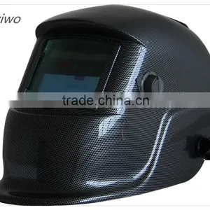Black Fine Lines 2014 NEW Design Auto Darkening Welding Helmet Welding Mask thumbnail-1