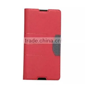 Matt Stand PU Leather Wallet Case Cover For Sony Xperia Z4 thumbnail-5