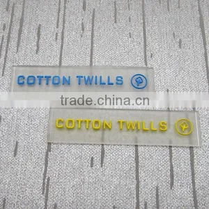 Long Half Rubber Labels Transparent thumbnail-1