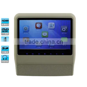 9inch Digital TFT LCD Screen With Slot-in DVD Loader,without Pillow thumbnail-2