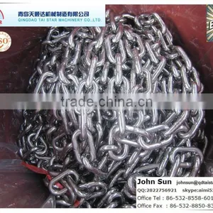 Welded Din763 Marine Link Chain Or Anchor Chain thumbnail-4