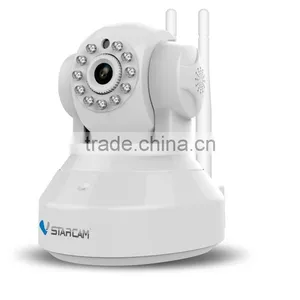 VStarcam 2015 720P ONVIF 2.4 RF433 Dual DBi Antenna Wifi Alarm Camera thumbnail-3