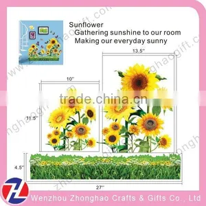 Sun Flower Wallpaper Sticker for Home Decoration thumbnail-4