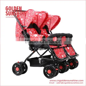 Mother See Baby Twins Stroller/Double Stroller /Twins Carriage /Double Pushchair thumbnail-1