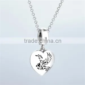 US National Bird Bald Eagle Sterling Silver Bird Pendant thumbnail-3