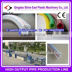 PVC Fiber Hose Production Line /pvc Gridding Hose Extrusion Line / Pvc Flexible Hose Machinery thumbnail-1