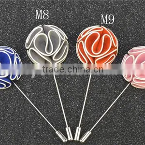 Mens Formal Wear Decoration Flower Lapel Pin for Wedding LAP016 thumbnail-3