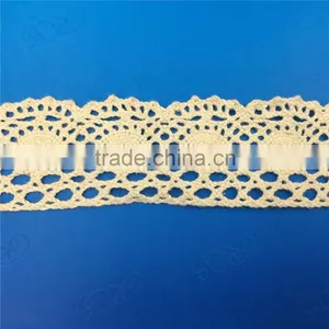 High Quality Fashion Decorative Cotton Lace Trimming thumbnail-1