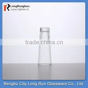 LongRun 3oz Recycled Milk Glass Cups Transparent Water Glass Cup Juice Glass Cup thumbnail-1