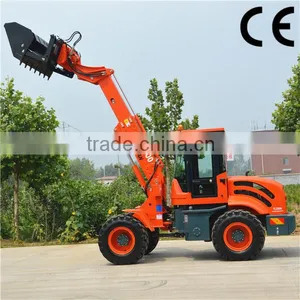 4x4 Mini Tractor TL2500 Hydraulic All Wheel Loader Telescopic Handler thumbnail-3