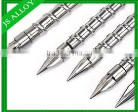 China Single Screw and Barrel for Injection Machine/38CrMoAlA Screw Barrel for PP PVC PE ABS thumbnail-1