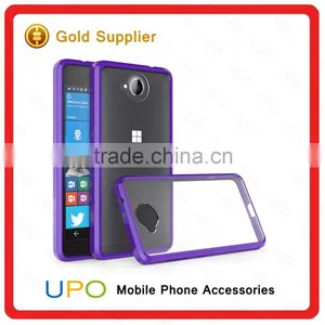 [UPO] Acylic High Clear PC TPU Mobile Phone Case for Nokia Microsoft 650 Stock thumbnail-1