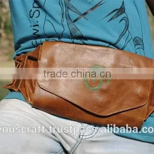 Real Leather Hip Waist Money Belts/money Pocket Bum Bag/leather Pocket Belts thumbnail-1
