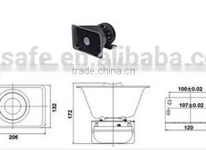 Speaker YH100-1(horn Speaker,car Speaker), Amplifier Speaker thumbnail-3