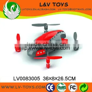 2.4G 4CH Single Propeller RC Helicopter UFO thumbnail-1