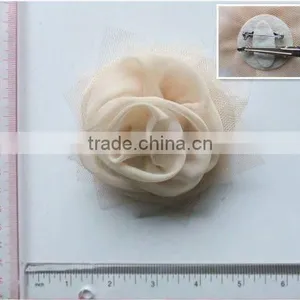 Fashion Chiffon Flower Clip thumbnail-1