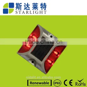 Starlight Red Flashing Light High Way Cat Eye Reflective Road Stud thumbnail-1