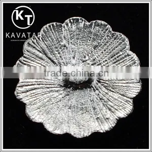 Good Quality NK006 Metal Rhinestone Button With Big Pearl for Clothes thumbnail-3