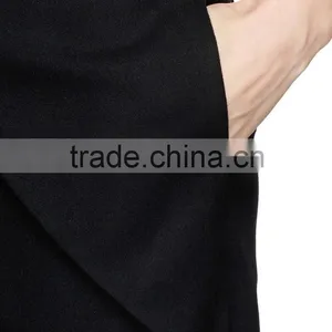 Black Tie Connected Fashional Style Women Formal Pants thumbnail-3
