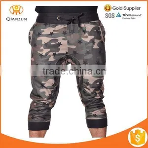 Mens Sublimated Slim Fit Military Camo Street Joggers thumbnail-1