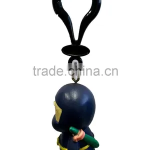 5cm Plastic Keychain Toys,Custom Vinyl Gift Toys thumbnail-3