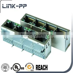 1*N 10/100/1000 Base-T Multi Port RJ45 Ethernet Module Plug thumbnail-1