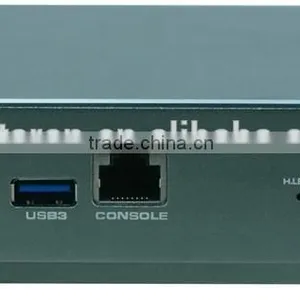 Mini 1U Server Barebone J1900 4 Ehternet Firewall Fanless Small Case thumbnail-2