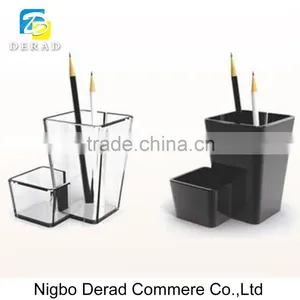 Custom Personalized Acrylic Environmental Brush Pen Pot Handmade Table Pen Holder thumbnail-1