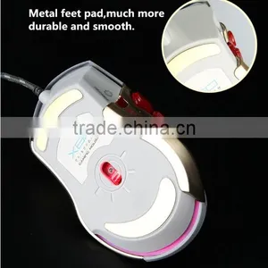 Latest Private Model Metal Sides 8d Funny Computer Glowing Gaming Mouse With Driver thumbnail-6