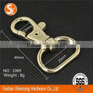 Foshan 40*25mm Safety Metal Swivel Snap Hook for Bag thumbnail-2