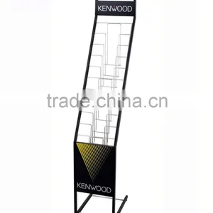 Customized Book Magazine Stand Brochure Display Racks With Graphic thumbnail-1