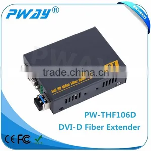 Pinwei PW-THF106D Resolution Upto 1920x1200 Distance Upto 10KM DVI Fiber Extender thumbnail-2