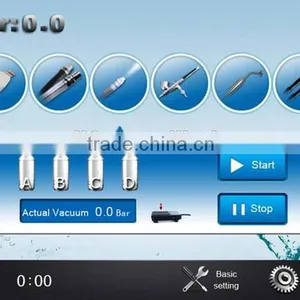 NL-SPA10 Easy Operation 2016 Popular Water Oxygen Water Jet &bio Microcurrent & Skin Scrubber for Skin Rejuvenation thumbnail-5