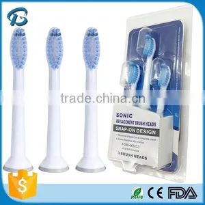 Quality ROHS, FDA,REACH Assurance Soft Bristle Standard HX6054 HX6053 for Philips Extra-Soft Sensitive Toothbrush Head thumbnail-1