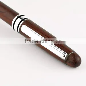 Fashion Twisted Wooden Ball Pen ,metal Ball Pen ,good Quality Gift Pen thumbnail-5