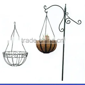 Hanging Planter Garden Planter Metal Garden Planter With Coco thumbnail-2